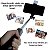 Bastão de Selfie com Tripé e Luz LED Recarregável Bluetooth 360° Compatível com Android e iOS - Imagem 7