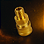 Pq1.4 Engate Rápido 1/4 Dourado Detailer - Imagem 2