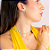 Corrente Azul Banho Ouro 18K - Aurora - Imagem 1