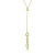 Corrente Gravata Jade Banho Ouro 18K - Aurora - Imagem 2
