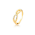 Anel Infinito Liso Banho Ouro 18K - Luminare - Imagem 2