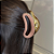 Prendedor Acetado + Metal G Bege - Imagem 1
