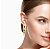 Brinco Elos - Banho Ouro 18k - Imagem 2