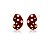 Brinco Cherry - Banho Ouro 18k - Imagem 1