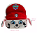 Mochila de Pelúcia Patrulha Canina Marshall - Imagem 1