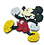 Quebra cabeça alfanumérico Mickey - Imagem 1