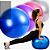 Bola de Pilates D45 cm - Imagem 1