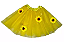 Saia de tule girassol 30 cm - Imagem 2
