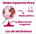 Globo Terrestre Político Aquarela Rosa c/Luz - Imagem 2