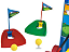 Jogo de Golfe c/Carrinho - Imagem 2