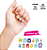 Kit Mechas Coloridas E Adesivos De Unhas - Imagem 4