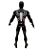 Boneco Homem Aranha Traje Preto Marvel - Imagem 2