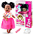 Boneca Dina Faz Xixi Negra - Imagem 2