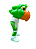 Mascote Oficial Palmeiras Periquito 1917 - Imagem 2