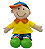 Boneco De Pelúcia Matheus Castanho - Imagem 2