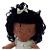 Boneca De Pelúcia Laura Negra - Imagem 3