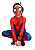 Fantasia Homem Aranha longa - Imagem 2