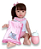 Boneca Realist Small Com Cabelo Castanho - Imagem 3
