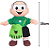 Boneco Cebolinha - Turma da Mônica Clássicos - Imagem 2