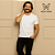 Camiseta masculina algodão egípcio branca - M - Imagem 2