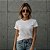 Camiseta Branca Feminina em Algodão Egípcio P – NEXTONE - Imagem 1