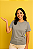 Camiseta Cinza Feminina em Algodão Egípcio G – NEXTONE - Imagem 2