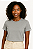 Camiseta Cinza Feminina em Algodão Egípcio G – NEXTONE - Imagem 4