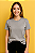 Camiseta Cinza Feminina em Algodão Egípcio GG – NEXTONE - Imagem 2