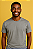 Camiseta masculina algodão egípcio Cinza - G - Imagem 1