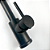 Torneira Gourmet Monocomando Cone (Preto Fosco) - Imagem 3