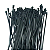 KIT 100 ABRAÇADEIRAS DE NYLON P/ PARAFUSO FIXADOR 4MMX15CM - Imagem 2