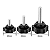 Kit 4 Parafuso Borboleta M8 25mm Fixação Suporte Bau Motoboy - Imagem 2