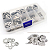 KIT 180 ARRUELAS ARROELAS EM AÇO INOX C. CAIXA NAO ENFERRUJA - Imagem 1