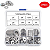 KIT 270 ARRUELAS AÇO INOX NÃO ENFERRUJA VARIOS TAMANHOS - Imagem 5