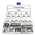 KIT 700 ARRUELAS AÇO INOX NÃO ENFERRUJA M2 M5 M6 M8 M10 M12 - Imagem 6