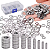 KIT 700 ARRUELAS AÇO INOX NÃO ENFERRUJA M2 M5 M6 M8 M10 M12 - Imagem 7