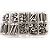 KIT 216 PARAFUSOS SOQUETE HEXAGONAL ALLEN PORCA ARRUELA INOX - Imagem 2