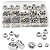 KIT 370 PORCAS HEXAGONAIS SEXTAVADA INOX M4 M5 M6 M8 M10 M12 - Imagem 1
