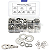 KIT 400 ARRUELAS PLANAS AÇO INOX M2 M2.5 M3 M4 M5 M6 M8 M10 - Imagem 1