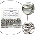 KIT 600 ARRUELAS PRESSAO INOX M2 M2.5 M3 M4 M5 M6 M8 M10 M12 - Imagem 2