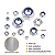 KIT 100 PORCAS BLOQUEIO TRAVA NYLON AUTOTRAVANTE  AÇO INOX - Imagem 4