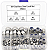 KIT 100 PORCAS BLOQUEIO TRAVA NYLON AUTOTRAVANTE  AÇO INOX - Imagem 3
