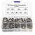 KIT 620 ARRUELAS PRESSAO INOX M2 M2.5 M3 M4 M5 M6 M8 M10 M12 - Imagem 2