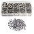 KIT 620 ARRUELAS PRESSAO INOX M2 M2.5 M3 M4 M5 M6 M8 M10 M12 - Imagem 1