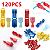 Kit 120 Conector Terminal Crimpagem Fios T-tap Prova D´agua - Imagem 7