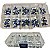 Kit Jogo Cjto Com 100 Potenciometros Rm065 500 Ohm-1m Ohm - Imagem 14