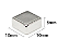 IMA DE NEODIMIO 10X10X5MM N35 - KIT COM 10 PECAS - Imagem 9
