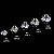 KIT 90 PORCAS COM GARRA PARA MADEIRA m3/m4/m5/m6/m8 - Imagem 2