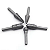 KIT 5 BROCAS  GROSSA ESCULTURA ARTESANATO FURADEIRA ROTATIVA - Imagem 3