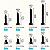 KIT 800 PARAFUSOS M2*10 PHILIPS PRETOS ROSCANTE AÇO CARBONO - Imagem 5